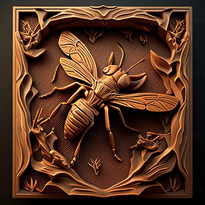 3D модель Myrmecia rufinodis (STL)